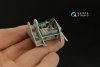 Quinta Studio QD48318 F4F-3 late 3D-Printed & coloured Interior on decal paper (Hobby Boss) 1/48